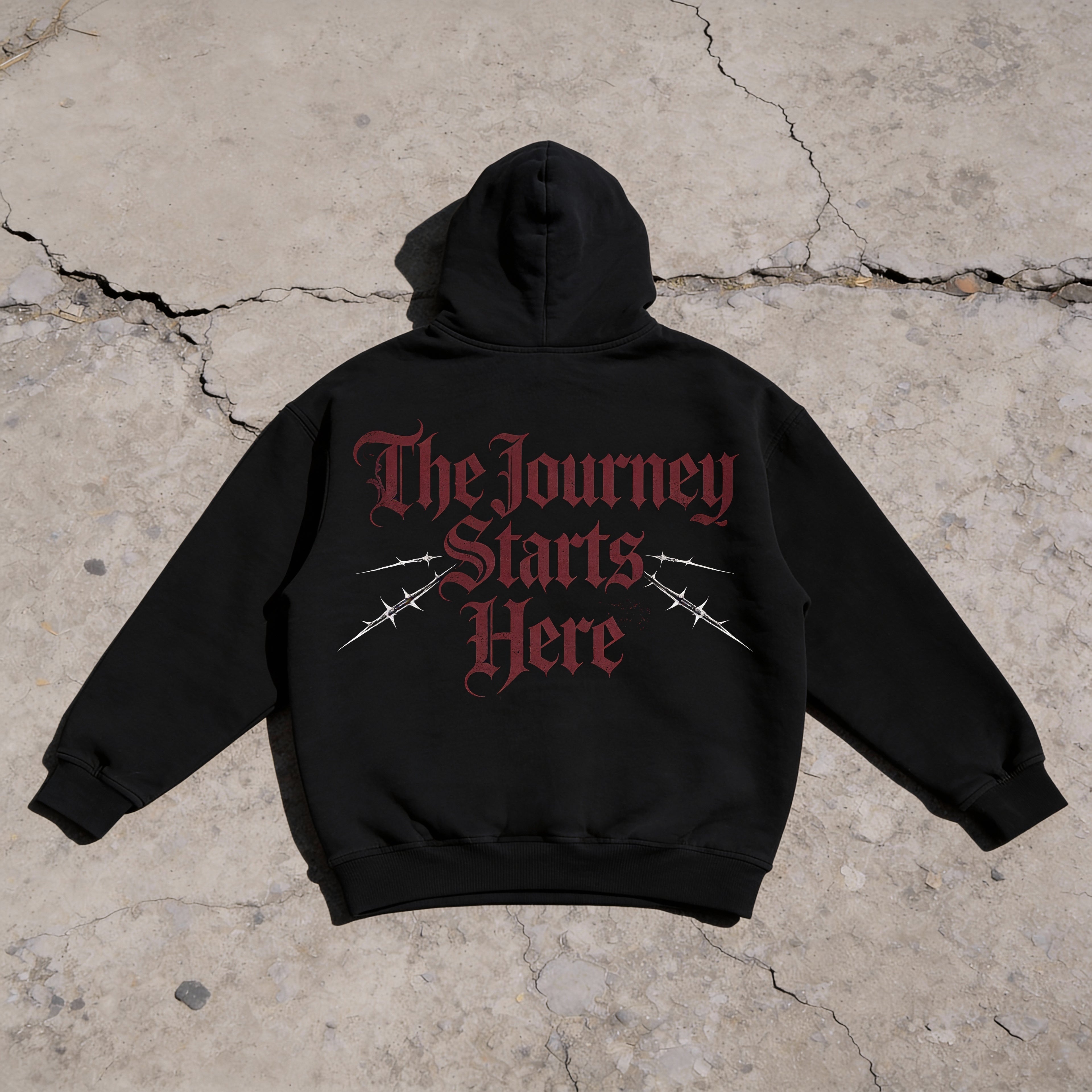 Journey Starts Here Hoodie