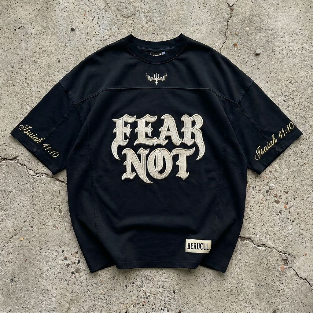 'FEAR NOT' Boxy Tee
