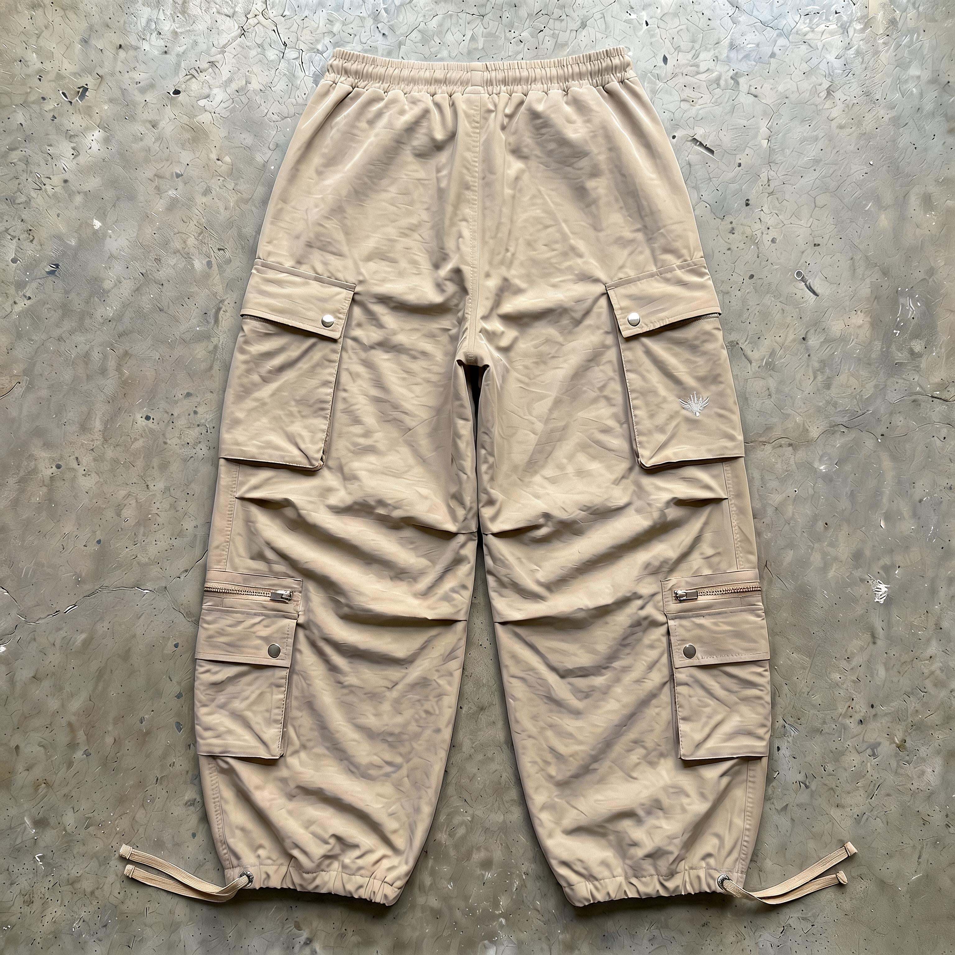 Pocketed Barrel Leg Cargos