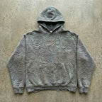 Cracked Rose Boxy Hoodie