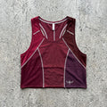 Cropped Paneled Yoga Tank