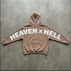 HEAVEN x HELL Hoodie (Beige)