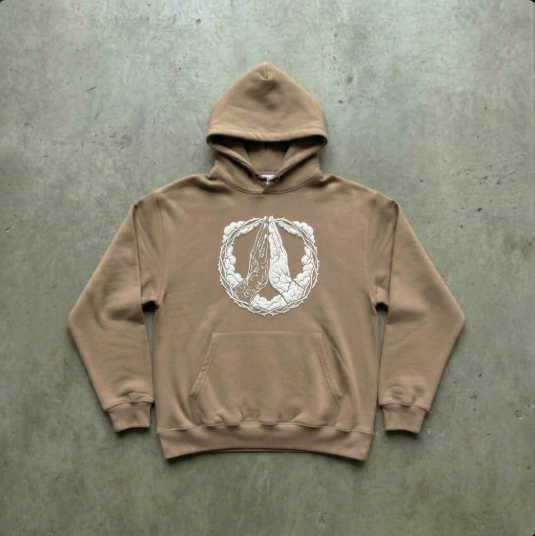 HEAVEN x HELL Hoodie (Beige)